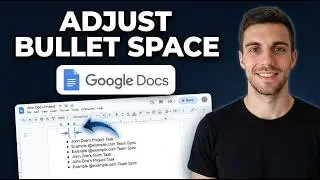 How to Increase or Decrease Space Between Bullet and Text in Google Docs 2026 (Beginner Guide)