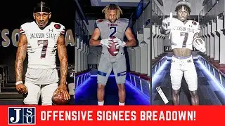 Jackson State 2023 Recruiting Class Breakdown (Offense)