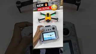 Best drone M4 ULTRA 🔥 big display remote brushless motor HD camera  cheapest price DJW DRONE