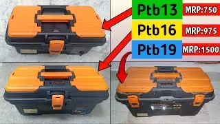Taparia tool box Ptb13 / Ptb16 / Ptb19 /price in india Unboxing and Review #taparia