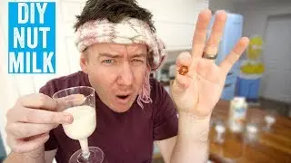 Can you milk a nut? (Homemade nut milk)