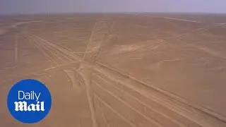 Amazing aerial shots of Peru's famous Nazca Lines - Daily Mail