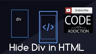 Hide DIV or any text in html |#html #htmltricks #webdevelopment