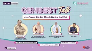 Jaga Asupan Gizi, Gen Z Cegah Stunting Sejak Dini - GENBEST TALK (Kab. Tanah Datar, 26.09.2023)