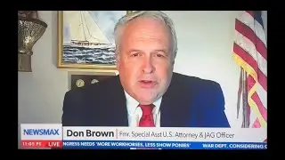 US Senate Candidate Don Brown and Navy SEAL Mike Sarraille blast Mark Kelly on Newsmax for Sedition.