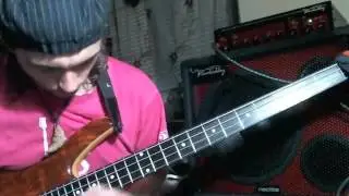 Cody Wright - short melodic bass loop jam with Vanderkley Amplification