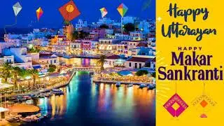 Happy Makar Sankranti||Happy Uttarayan||Free HD Video Background||Plz subscribe And Support