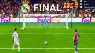 FC BARCELONA VS REAL MADRID / RONALDO VS MESSI / FIFA 25 PENALTY SHOOTOUT / FINAL