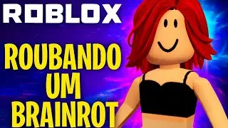 Jogando ROBLOX - Roubando um BRAINROT