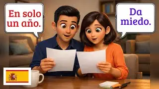 Practice Daily Conversations | Rising Utility Bills in Spanish &ndash; (A2&ndash;B1)