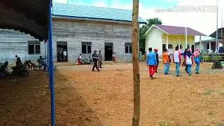 PBINSA LATIH ANAK SMA MENJELANG PERSIAPAN PEMBUKAAN MTQ DS BAKARANGAN TINGKAT KCMTAN KUSAN HULU