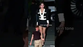 their real skin tone🤯#jisoo#nayeon #felix #rm #yeji #shorts #youtube