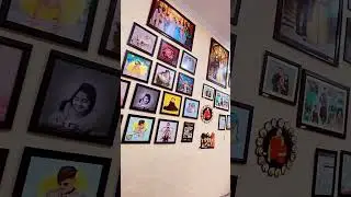 Beautiful Studio Wall Look | Photo Frames Decoration Ideas | HM Photo Frames