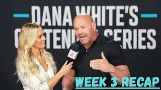 Dana Whites Contender Series Week 3 2025 Recap & Reaction