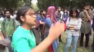 JNU students ka modi ko khula Challenge