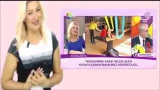 Erman Ezgin Yoga Fly Show TV Youtube Zahide Yetiş'le 01 03 2016