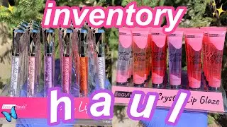 HUGE LIPGLOSS INVENTORY HAUL✨ | LIPGLOSS BUSINESS HAUL