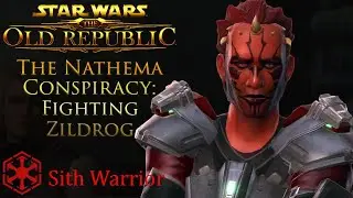 SWTOR The Nathema Conspiracy: Fighting Zildrog (Sith Warrior)