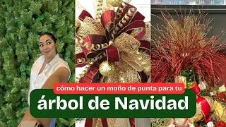 🎄 COMO HACER EL MO&Ntilde;O PERFECTO PARA LA PUNTA DE TU &Aacute;RBOL DE NAVIDAD 🎄