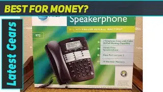 AT&T 972 2-Line Speakerphone with Caller ID: Best Multiline Office Phone?
