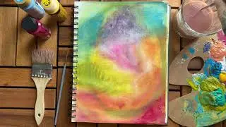 Make Therapeutic Art With Me! Paint an Abstract Self Portrait/Aura Portrait (Tutorial / Discussion)