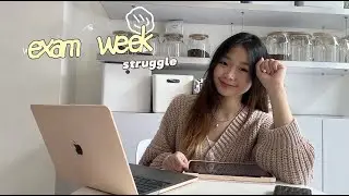 NUS FINALS WEEK💻| food poisoning, living alone in Singapore, studying at the most beautiful Yale🌼