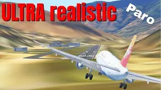 Infinite flight: ULTRA realistic flight with the worlds hardest approach into PARO!!