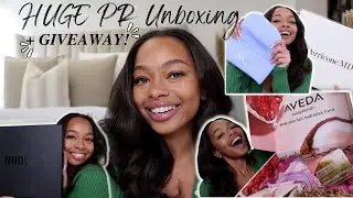HUGE PR UNBOXING + GIVEAWAY!!! | Mariah Somah