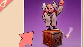 New Boom Beach Mega Crab Defense! Taunt Tower Distraction Building! (Gameplay)