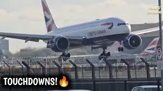 Avgeeks, this is your kind of satisfaction! 😳 | Heathrow | London | 🇬🇧✈️ #heathrow #aviation 