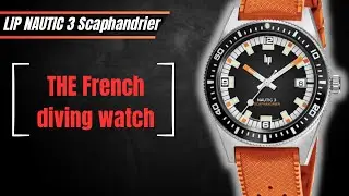 LIP NAUTIC 3, BEST FRENCH DIVING WATCH? 🐬