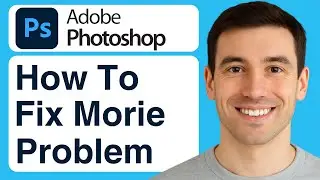 How To FIX a Moir&eacute; Pattern Problem in Photoshop - 2025 (Tutorial)