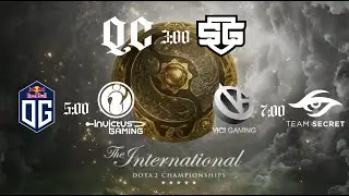 [CUBA] The International | QC vs SG - iG vs OG - VG vs Secret | @KyuVan & @Mr.Lens