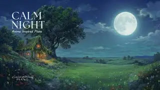 Peaceful Anime-Inspired Piano for Anxiety, Overthinking & Quiet Rest • No Ads