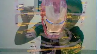 Holographic LCARS displaying Ironman