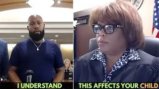 Judge Confronts Defendant Over Family Violence and Child Trauma  Real Court Hearing