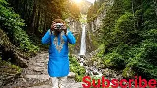 A beautiful waterfall #viral #funny #trending #shortsfeed #youtubeshorts #realfoolshorts #explore 