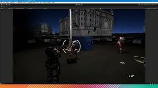 Я выгорел / Выживальческий шутан по замыслу ребёнка / Unity3d