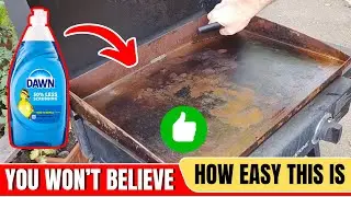 ⚡ EASIEST Way to Remove Rust from Your Blackstone Griddle Quickly