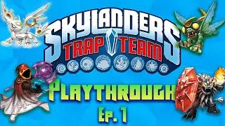 Skylanders: Trap Team Playthrough Ep. 1 | Our First Livestream!!!