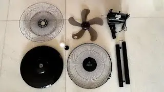 Pedestal Stand Fan Fitting Under 1 Minute | Polycab Assembly