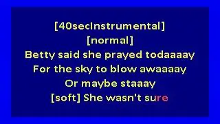 Nick Drake &ndash; River Man (karaoke)