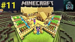 I MADE AN ULTIMATE MODERN WOODEN HOUSE | MINECRAFT SURVIVAL SERIES #11|#minecraft#house#MODERN#build