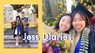 UCLA graduation, shopping @ ikea & goodies la, & a lil cooking asmr | Jess Diaries
