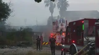 Abandoned Spring Branch apartment complex burns again amid demolition plans