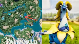 Defeating BRONCHERRY AQUA &ndash; Water Beast Boss Battle! | Palworld