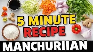 || 5 minute ma manchurian bol || easy recipe and homemade processing ||like and subscribe now #food 