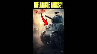 Inflatable Tanks in WW2?! The Ghost Army Explained #shorts