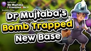 Dr Mujtaba's Bomb Trapped Th14 Legend League Base | Th14 war base coc