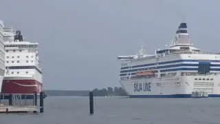 Silja line: M/S Silja serenade & Viking line: M/S Gabriella in Helsinki